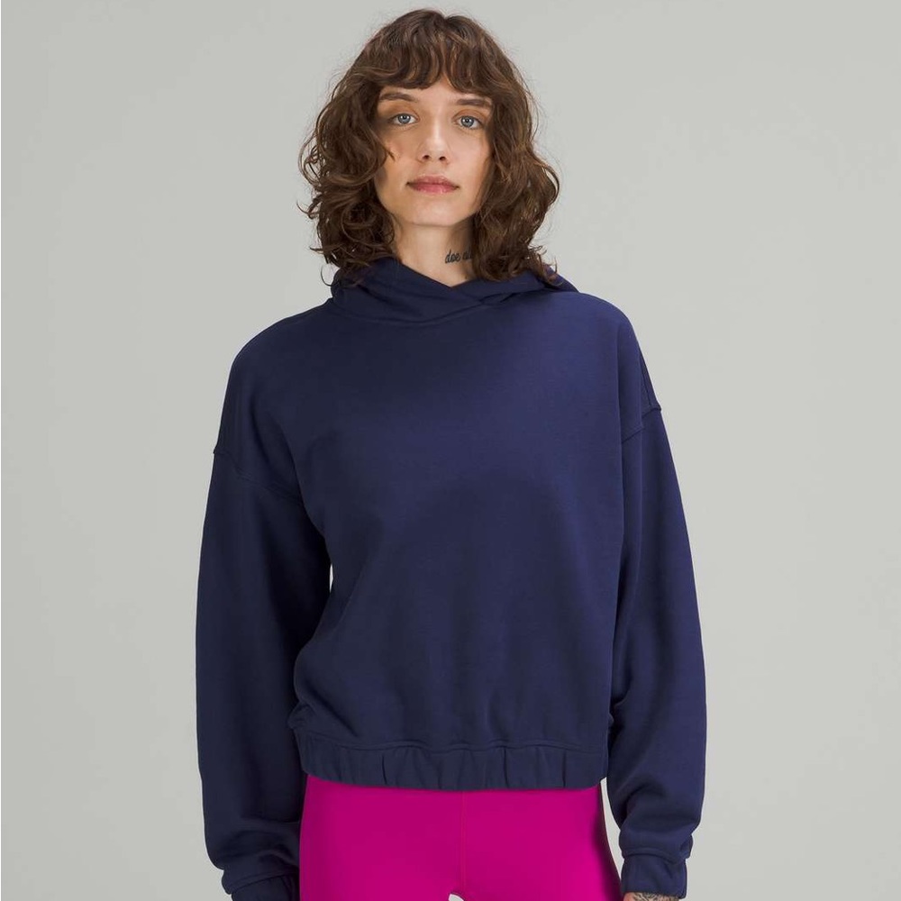 NWOT Lululemon Relaxed Cropped Hoodie